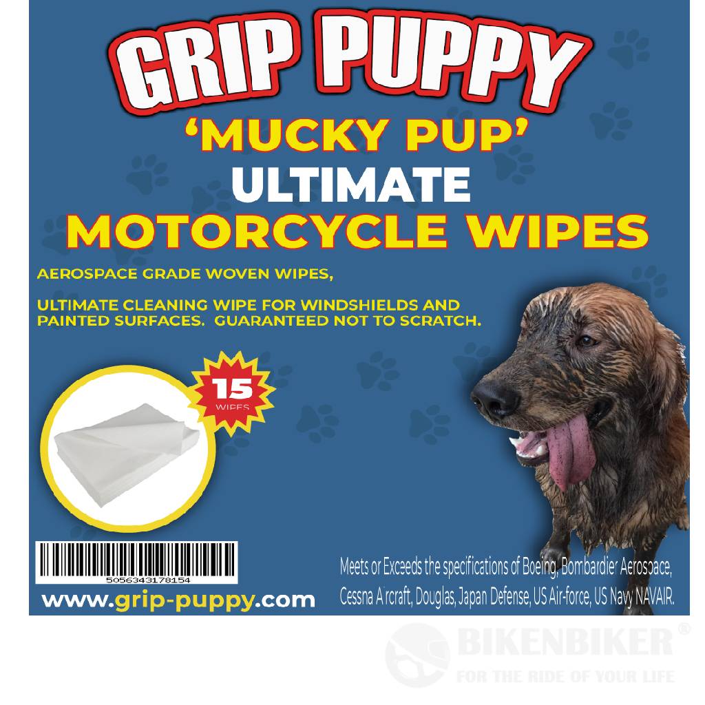 Maintenance Mucky Pup - Cleaning Wipes - Grip Puppy