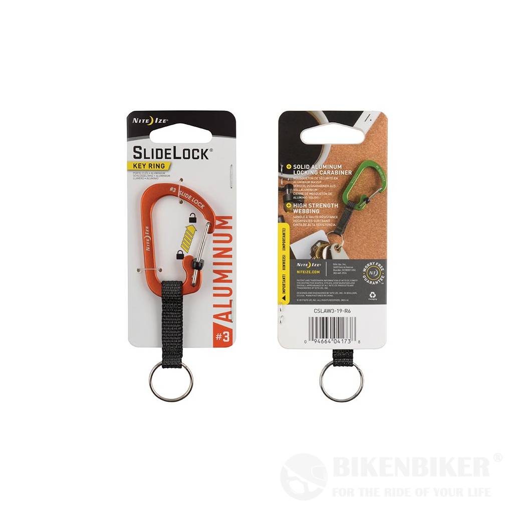 Carabiner Keyring Slide Lock - nite Ize