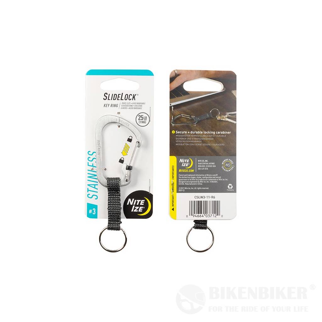 Slide Lock Keyring - nite Ize