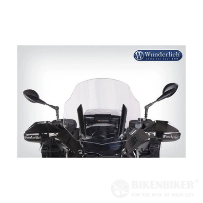 BMW R1200GS Ergonomics - Standard Windscreen - Wunderlich