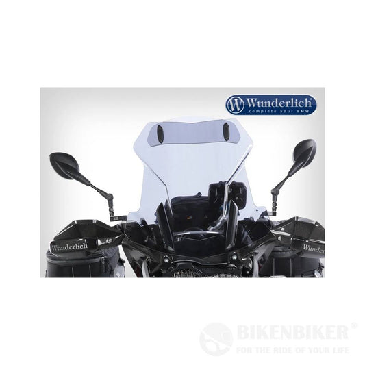 BMW R1200GS Ergonomics - Long Windscreen - Wunderlich