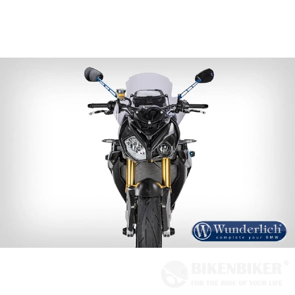 BMW S1000R Ergonomics - "Marathon" Windscreen - Wunderlich