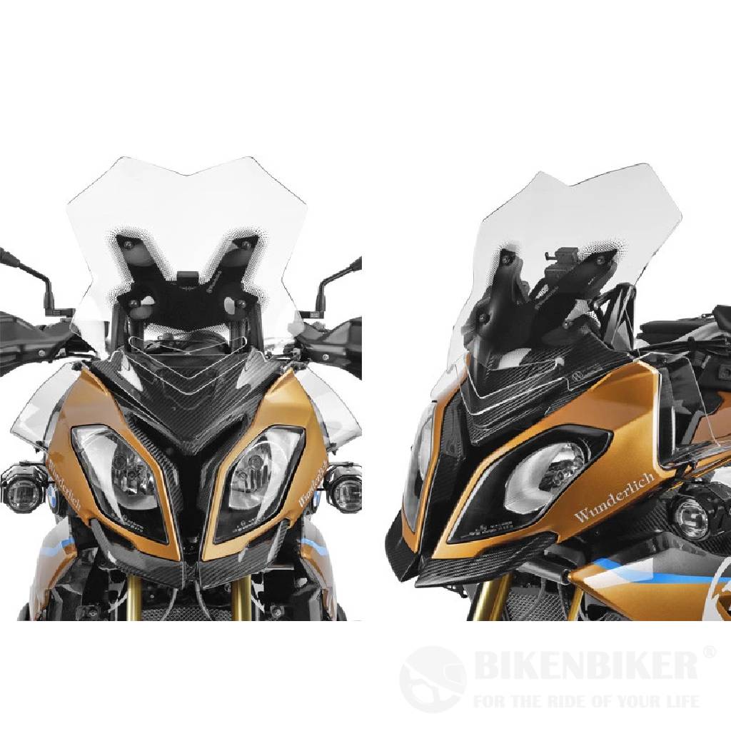 BMW S1000XR Ergonomics - "Sports" Windscreen - Wunderlich