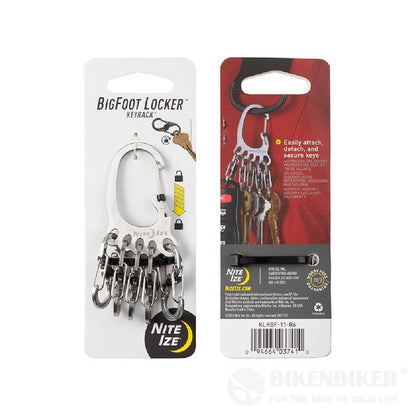 Bigfoot Locker™ Keyrack™ Carabiner - nite Ize