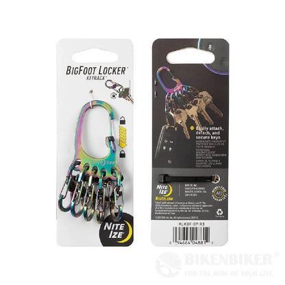 Bigfoot Locker™ Keyrack™ Carabiner - nite Ize