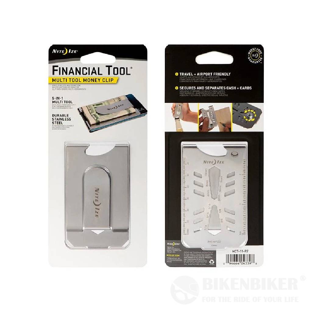 Money Clip With Tools - nite Ize