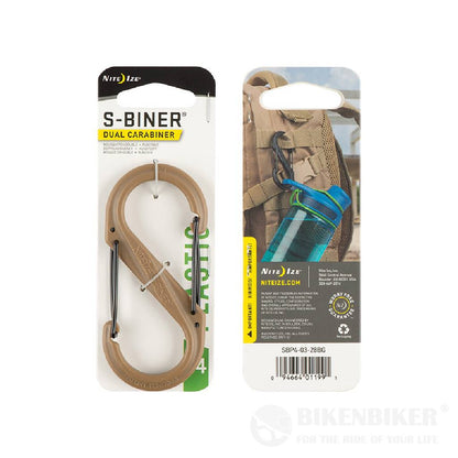 S-Biner® Plastic Dual Carabiner