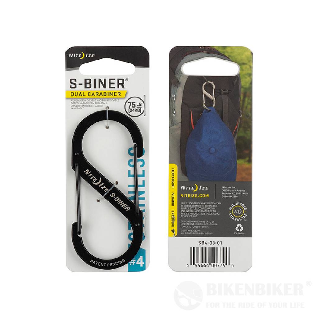 S-Biner® SS Dual Carabiner - nite Ize