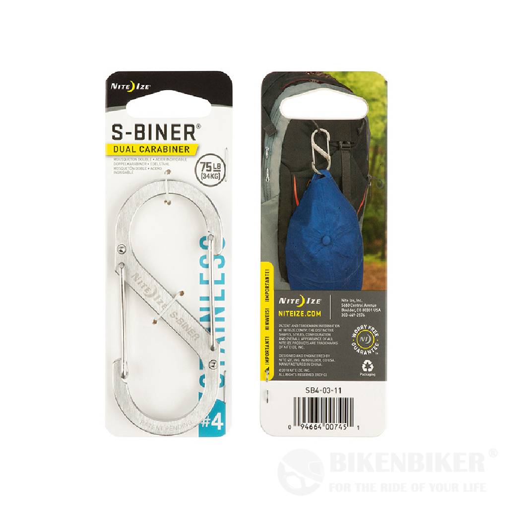 S-Biner® SS Dual Carabiner - nite Ize