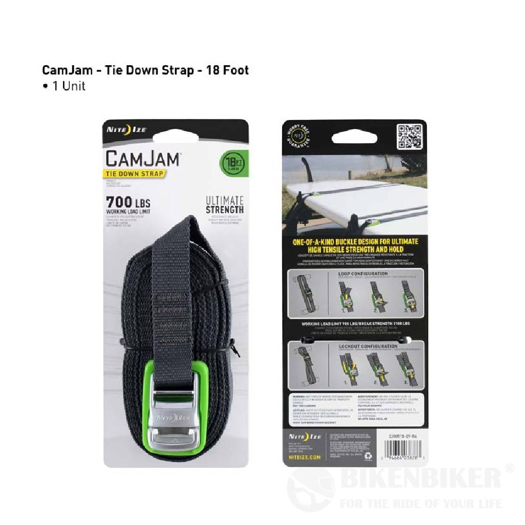 Tie Down Straps - Cam Jam - nite Ize