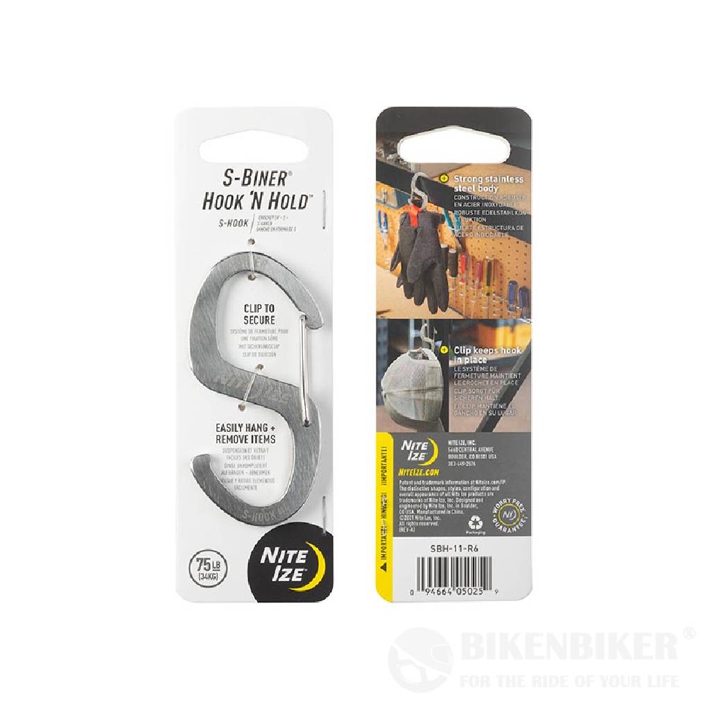 S-Biners Hook N Hold Type - nite Ize