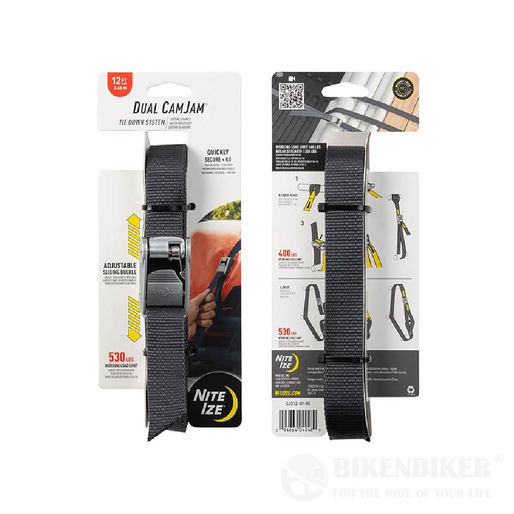 Tie Down System Dual (Loop End) - Cam Jam - nite Ize