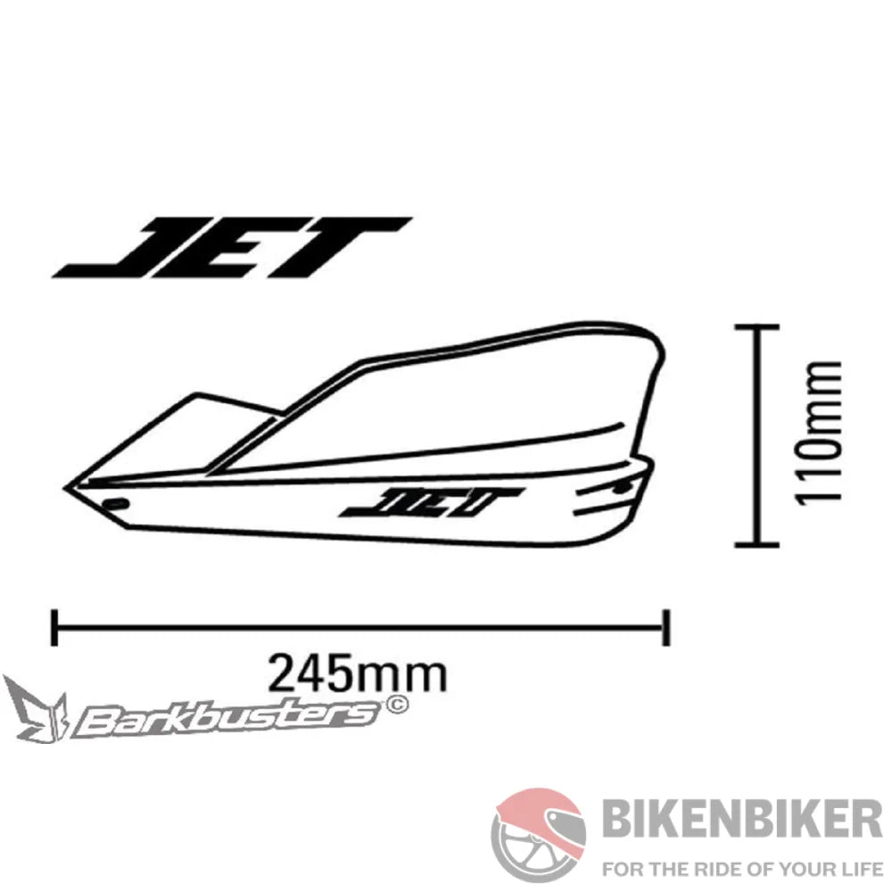 Jet Handguards - Barkbusters Protection