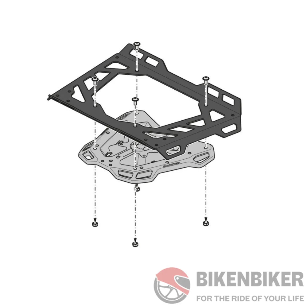 Kawasaki Versys 1000 Luggage - Street Rear Carrier Sw-Motech Racks