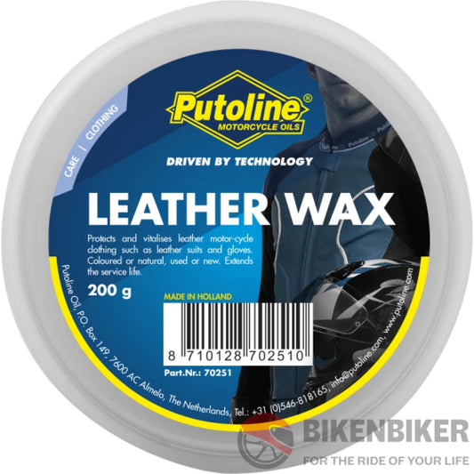Leather Wax - Putoline Bike Care