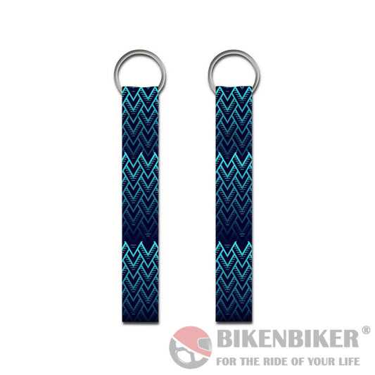 Abstract Pattern Blue - Keytag | Creators Co