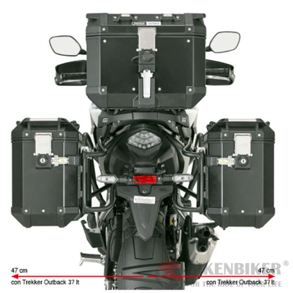 Side Rack for Outback Trekker for Honda NX500 (2024) - Givi