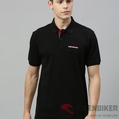 Tvs Racing Polo T Shirt Cotton