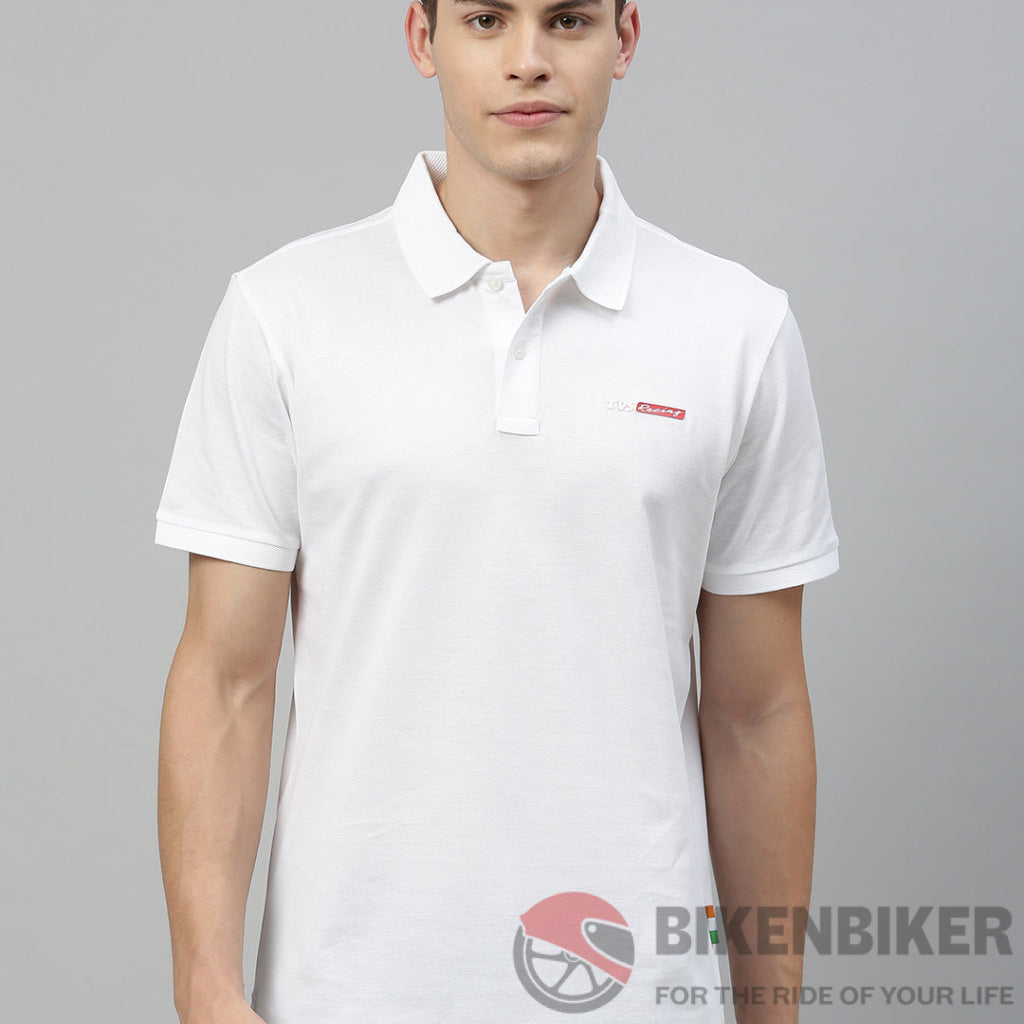 Tvs Racing Polo T Shirt Cotton