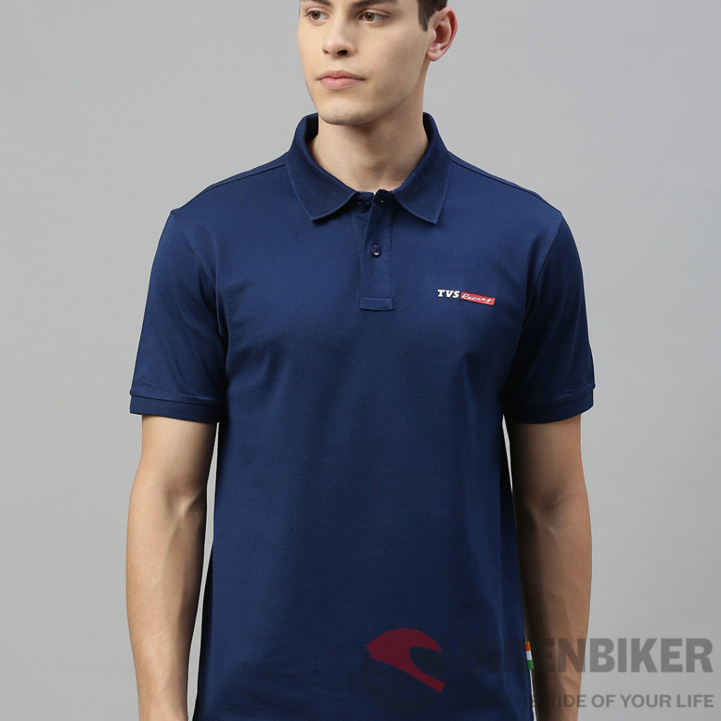 Tvs Racing Polo T Shirt Cotton