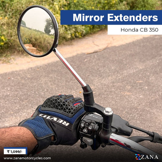 Mirror Extenders for Honda CB 350 - Zana