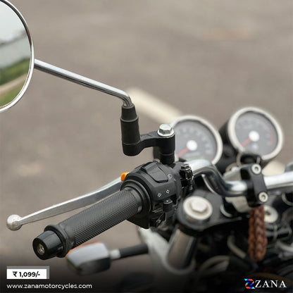 Mirror Extenders for GT/Interceptor 650 - Zana