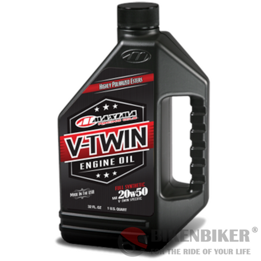 V-Twin Fully Synthetic - 20W50 Oil - Maxima Oils