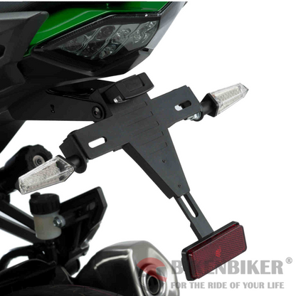 License Plate Holder For Kawasaki Ninja 1000 2011-Puig