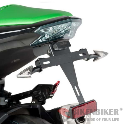 License Plate Holder For Kawasaki Z800 2013-Puig