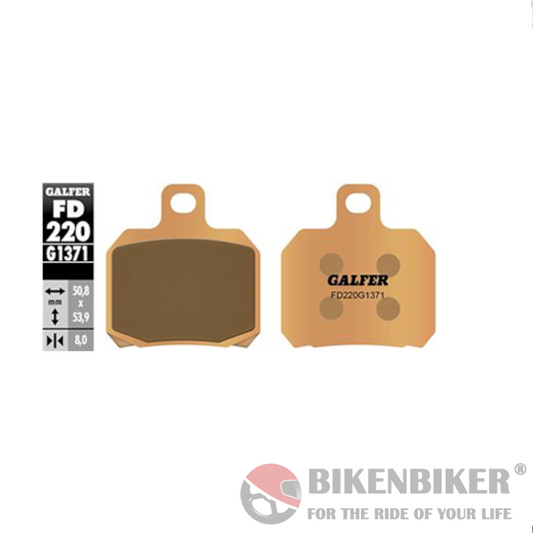 Sintered Street Rear Brake Pads-FD220G1371-Galfer