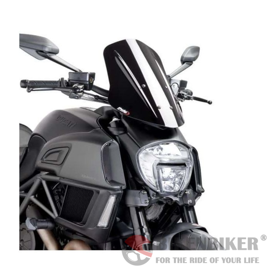 Touring wind deflector Ducati Diavel-Puig