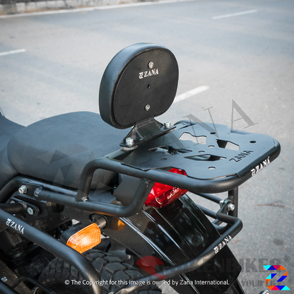 Toprack W-1 Compatible With Pillion Backrest for Himalayan BS6 (2021) - Zana