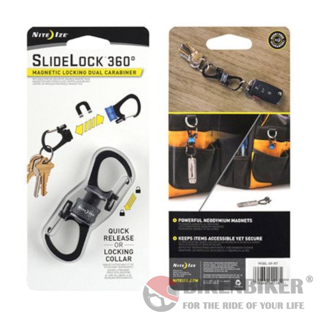 Slidelock® 360° Magnetic Locking Dual Carabiner - nite Ize