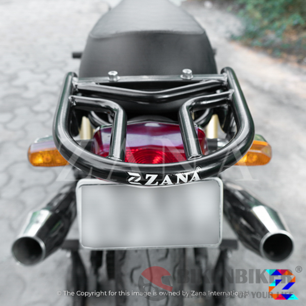 Zana Top Rack without plate for RE 650 (Black)