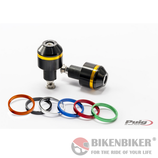 Short Bar End Weights With RIM For All bikes-Puig