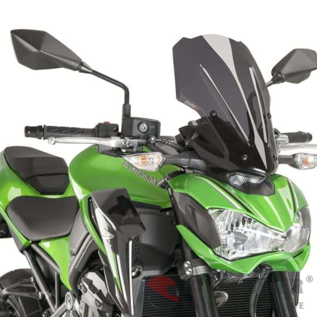 Windshield New Generation Touring For Kawasaki Z900 2017-Puig