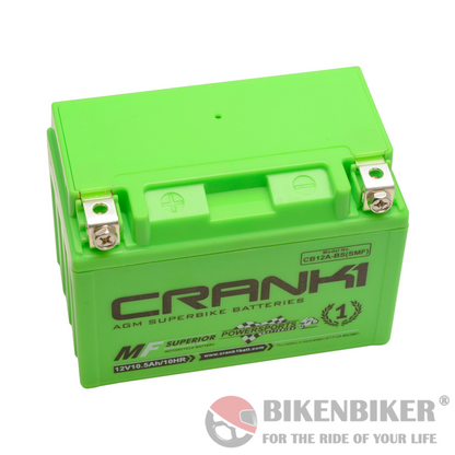 Crank1 CB12A-BS (SMF) Battery