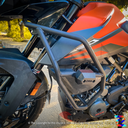 Engine Guard with sliders  - KTM 390 ADV - Zana