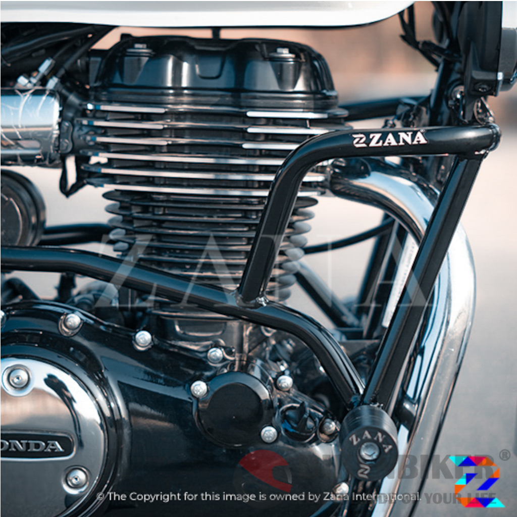 Crash Guard with Sliders for Honda H'Ness - CB350 - Zana