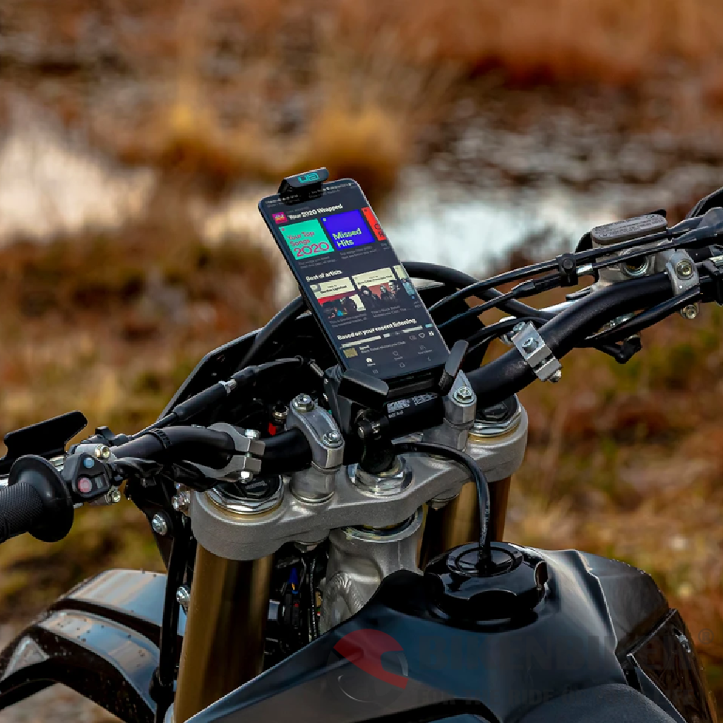 Universal Phone Holder For Motorcycle With Gripper Mount - Ultimateaddons