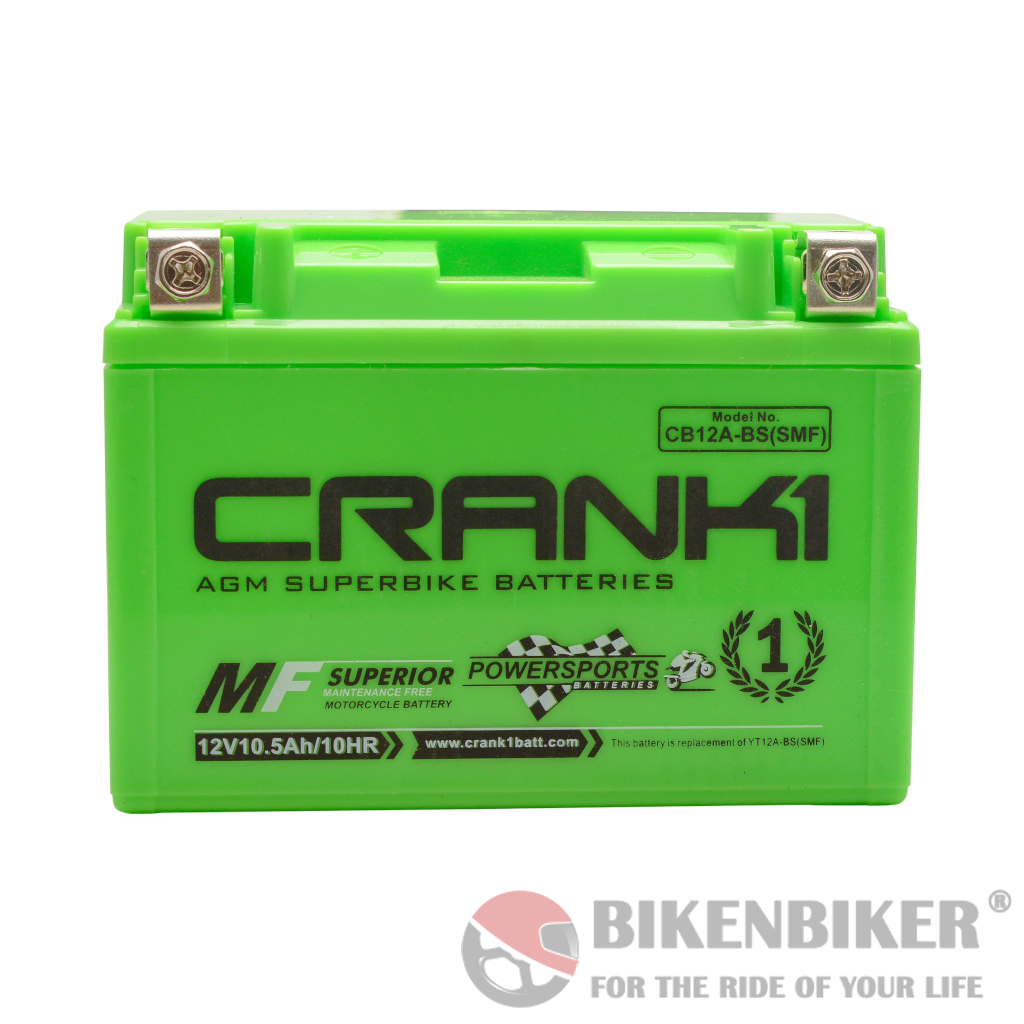 Crank1 CB12A-BS (SMF) Battery