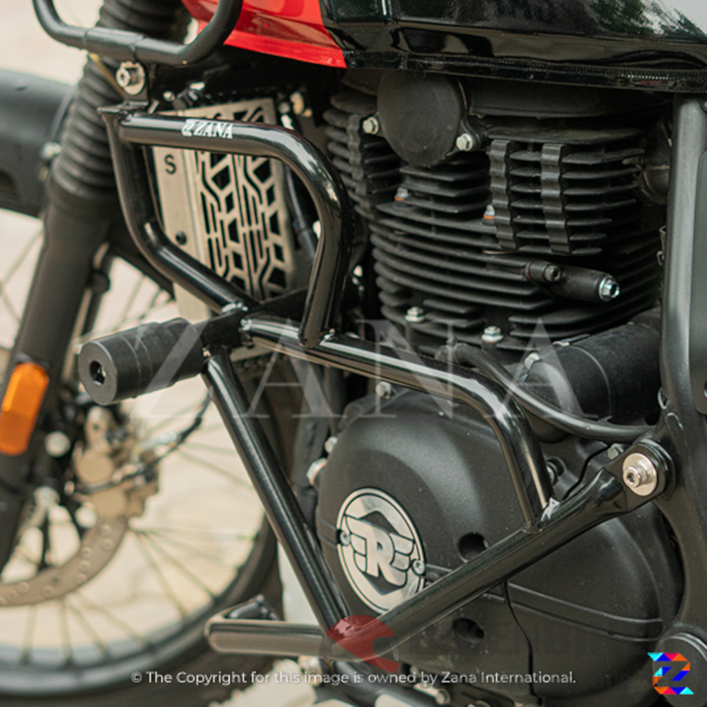 Royal Enfield Himalayan Engine Guard with Sliders - Zana