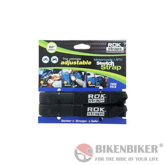 ROK Motorcycle Adjustable Stretch Straps