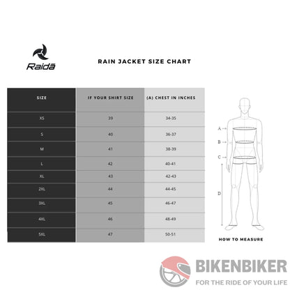 Rain Jacket - Raida Rider Comfort