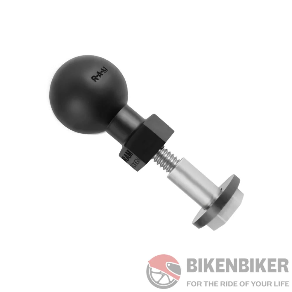 Ram Mounts Base - Mirror Post For Harley-Davidson Motorcycles Ram Accessory