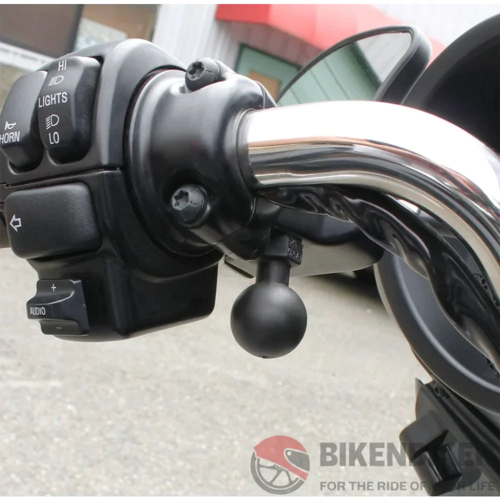 Ram Mounts Base - Mirror Post For Harley-Davidson Motorcycles Ram Accessory
