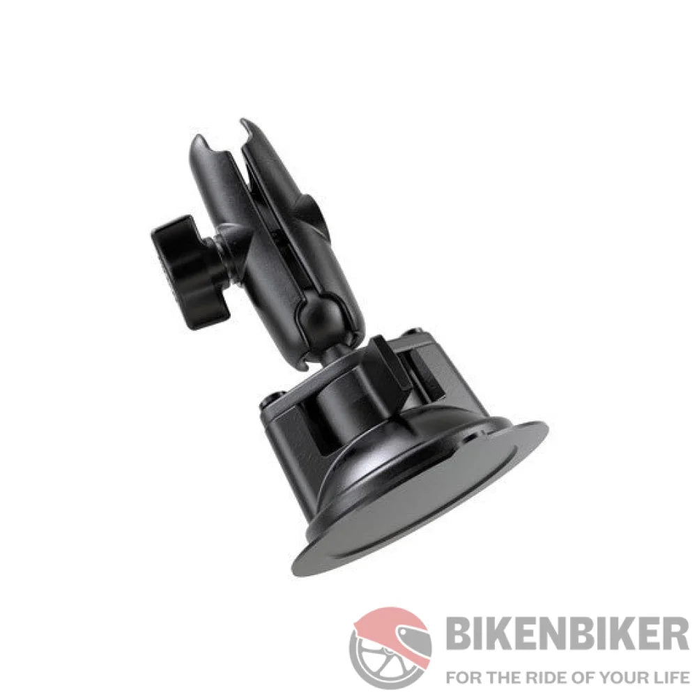 RAM 1" Ball Standard Arm 3.3" Suction Cup Twist Lock - Bike 'N' Biker