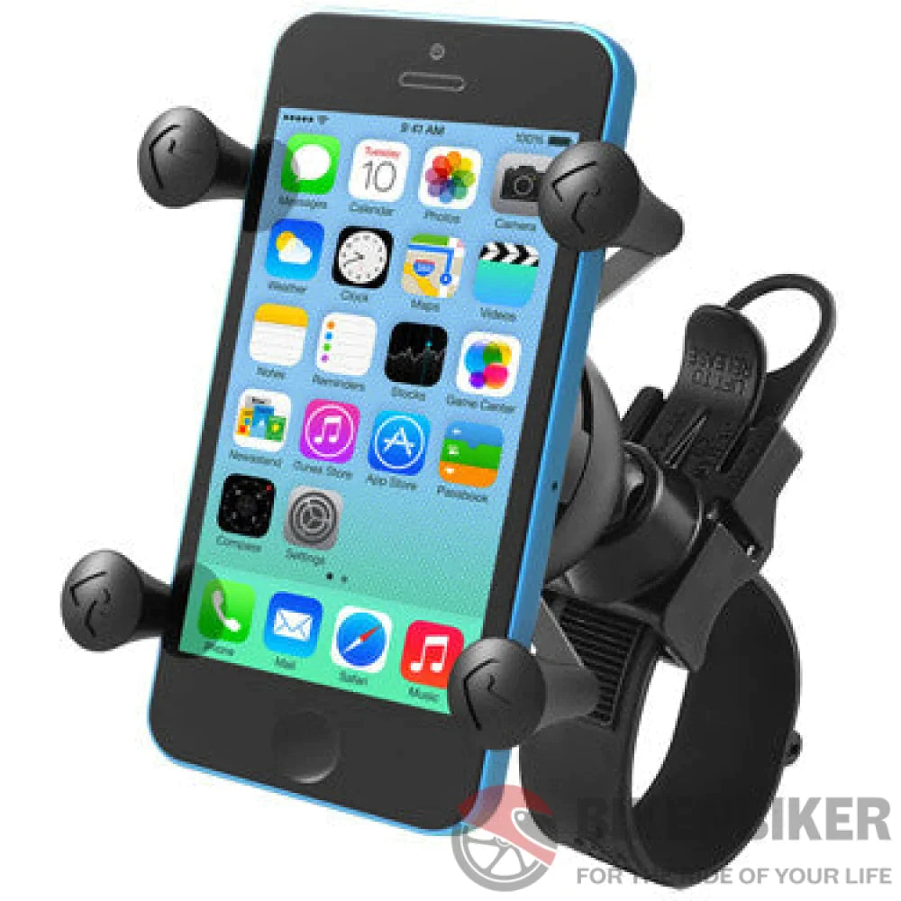 RAM EZ-Strap™ X-Grip® Cell Phone Cradle - Bike 'N' Biker