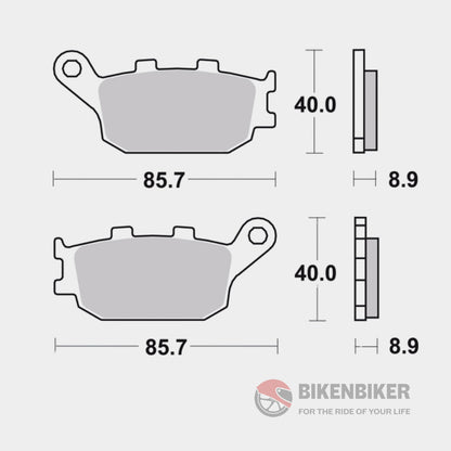 Rear Brake Pads Sintered - 07Ho36Sp Brembo