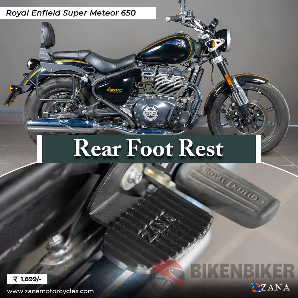 Rear Footrest For Super Meteor 650 - Zana Foot Rest